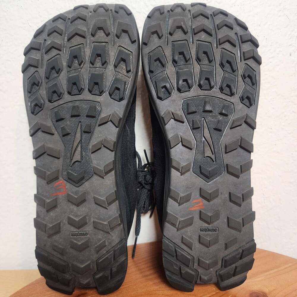 Altra Lone Peak 8 Shoes Mens Size 9 Black Trail Running MaxTrac AL0A85PG000 - Picture 15 of 15